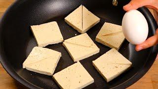 Do you have Tofu and Egg? Delicious and simple recipe Healthy tofu recipe