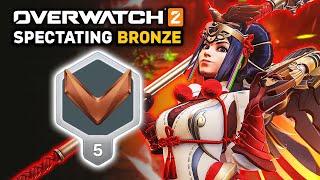 SPECTATING THE LOWEST RANK IN OVERWATCH 2 Bronze 5 - OverAnalyzed