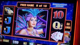 Lightening Link slot machine free spin bonus