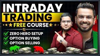 Free Intraday Trading Course  Option Buying Option Selling Zero Hero Strategy in 1 Video