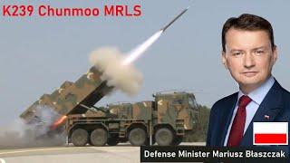 Polish army wants K239 Chunmoo multi barreled rocket launcher system from South Korea