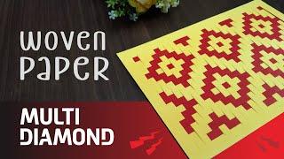 woven paper  MULTY DIAMOND