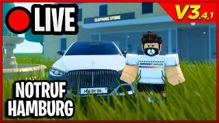  ROBLOX Notruf Hamburg EM-Update Livestream Deutsch  V3.4.1 Update anschauen LIVE