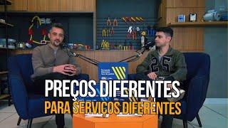 Posso ter preços diferentes para serviços diferentes?  Corte Podcast Eletricista Classe A