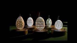 Sculptures sur coquilles doeufs