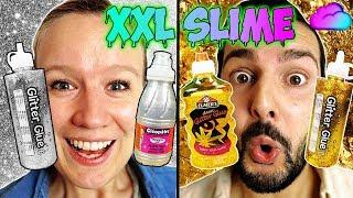 2kg GOLD SLIME VS. 2kg SILBER SLIME XXL Schleim Battle Kaan vs. Kathi Welcher Schleim ist teurer?