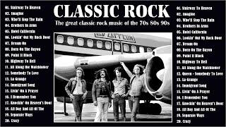 Classic Rock 70s 80s 90s Playlist - 50 Best Classic Rock Songs of All Time