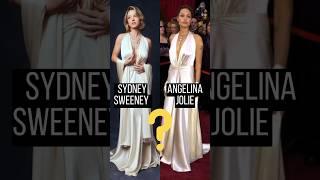 Sydney Sweeney in Angelina Jolie Dress#shorts #sydneysweeney #angelinajolie #madameweb #euphoria