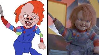 andy barclay vs chucky l childs play 2 im gonna kill you - chucky official funny art
