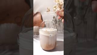 Caramel Cream Mocha #homecafe #homecafevideo #mocha  #caramel #aesthetic #fyp #coffeelatte #coffee