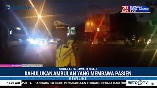 Salut  Polantas Hentikan Mobil Presiden Jokowi Demi Ambulans