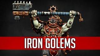 How to paint Warcry Iron Golems