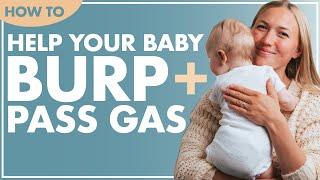 First Time Mom Newborn Tips HOW TO BURP A NEWBORN BABY + RELIEVING GAS IN INFANTS