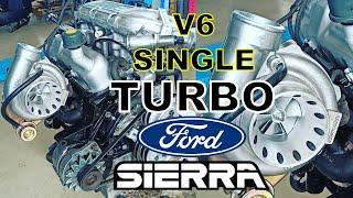 HOW TO TURBO A V6 Engine. Manifold  Ford Sierra Coupe Turbo - Track Weapon Build  Episode 27