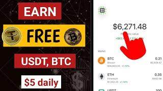 I got $200 usdt for free free usdt without investment make money online