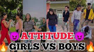 GIRLS VS BOYS ATTITUDE VIDEOSNEW 2023 ULTRA GIRLS POWER  VIDEOSCHIKKA ALL VISSA