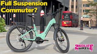 Commuting On A Full Suspension Bike  Himiway A7 Pro  Urban Electric Commuter Bike