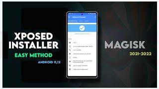 How To Install Xposed Installer Using Magisk Module  2021-2022 Method