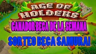 AGE OF HOLDERS NFT BECA NUEVO SORTEO Y GANADOR