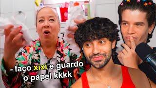 a muquirana que limpa a casa com papel higiênico USADO MUQUIRANAS BR EP. 2