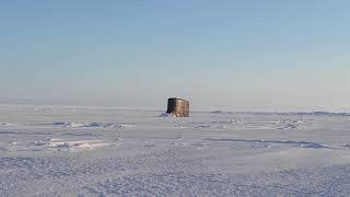 USS Connecticut Breaks Ice In Arctic Circle