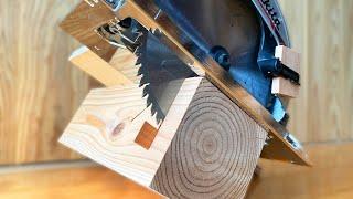 5 Simple Circular Saw Hacks  Woodworking joints