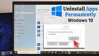 Windows 10 How to Uninstall Programs Permanently 『Uninstall Software』