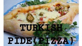 Chicken PideTurkish Chicken pizzaTikka Pide All-purpose yeast dough recipe Pide without Oven