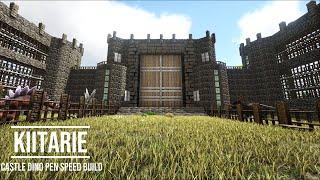 Ark Survival Evolved Large Castle Dino Pen