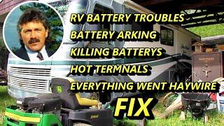 RV CAMPER BATTERY TROUBLE FIX