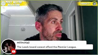 Leicester Vs Leeds - Chris reacts Post Match LIVE