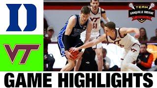 #7 Duke vs Virginia Tech Highlights  NCAA Mens Basketball  2024 College Basketball