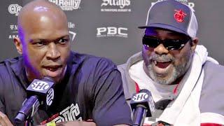 Derrick James CLOWNS Terence Crawford trainer Bomac Share FIERY exchange at final press conference