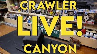 CRawler Canyon LIVE June 21--  No plans no builds but more Giveaway June