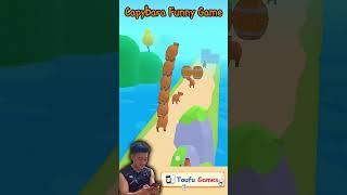 Capybaras Funny  Stack Run #games #funny #noobvspro #tiktok