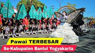 Pawai Karnaval Bregada Terbesar Se-Kabupaten Bantul Yogyakarta 2024  Wisata Jogja Terbaru