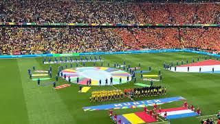 Romania - Netherlands EURO 2024 Romania National Anthem