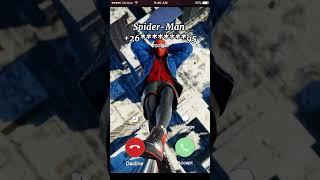 Spider man call #spiderman Spider Man ringtone #sleep