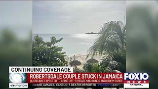 Robertsdale couple stuck in Jamaica as Beryl moves closer