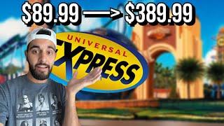 Universal Studios Orlando Express Pass EXPLAINED