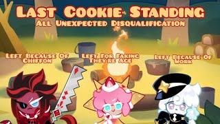 Last Cookie Standing - All Unexpected Disqualification Cookie Run Kingdom
