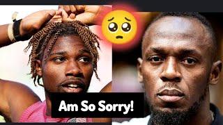 Noah Lyles Finally Apologize To Usain bolt For All The Disrespect To Usain Bolt Fastest Time