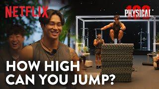Just how high can the contestants humanly jump?  Physical 100 Ep 5 ENG SUB