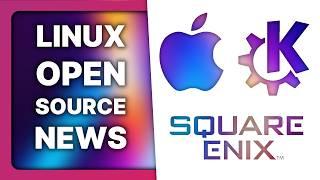 KDEs goals Apple & Google giant fines Square Enix funds a Linux distro Linux & Open Source News