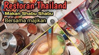 Restoran Thailand  makan shabu-shabu bersama majikan Vlog TKW Hongkong