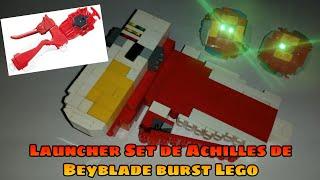 Launcher set de Achilles de beyblade burst Lego