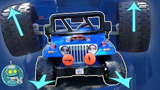 Powers Wheels Jeep Part 2 - Steering Alignment Fix