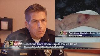3 HMONG NEWS Chief speaks about incident of an 81 year-old woman bitten by a Coon Rapids Police K9.