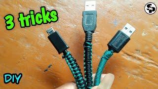 3 Method To Protect USB Cable DIY USB Cable Protect @Sandeep