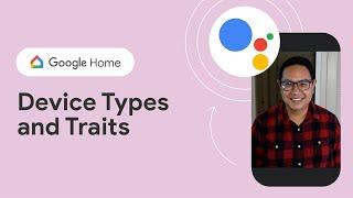 Device types and traits for Smart Home